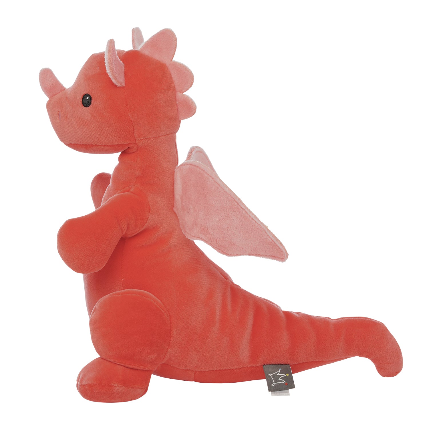 red dragon plush side profile