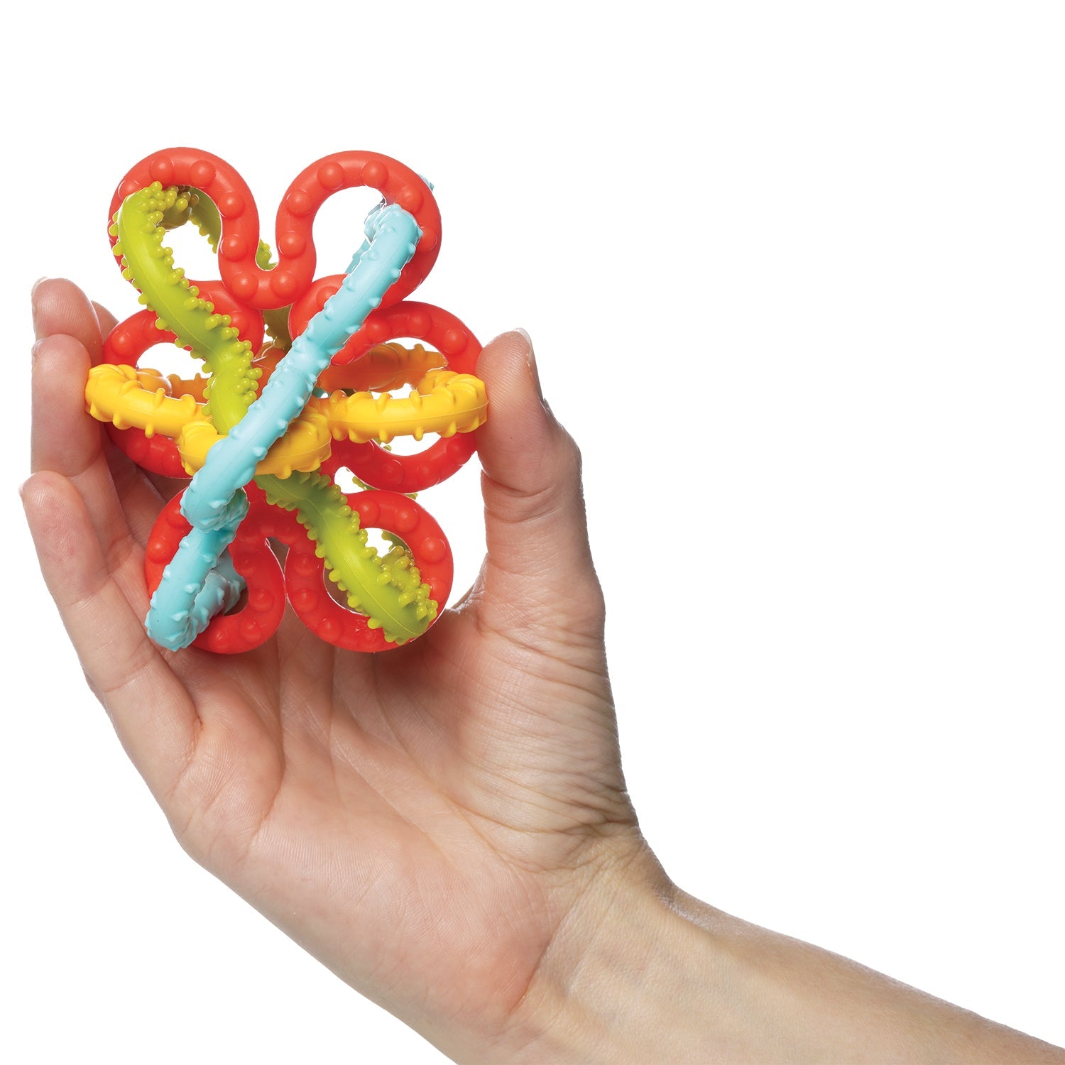 Squiggle Loops silicone sensory toy