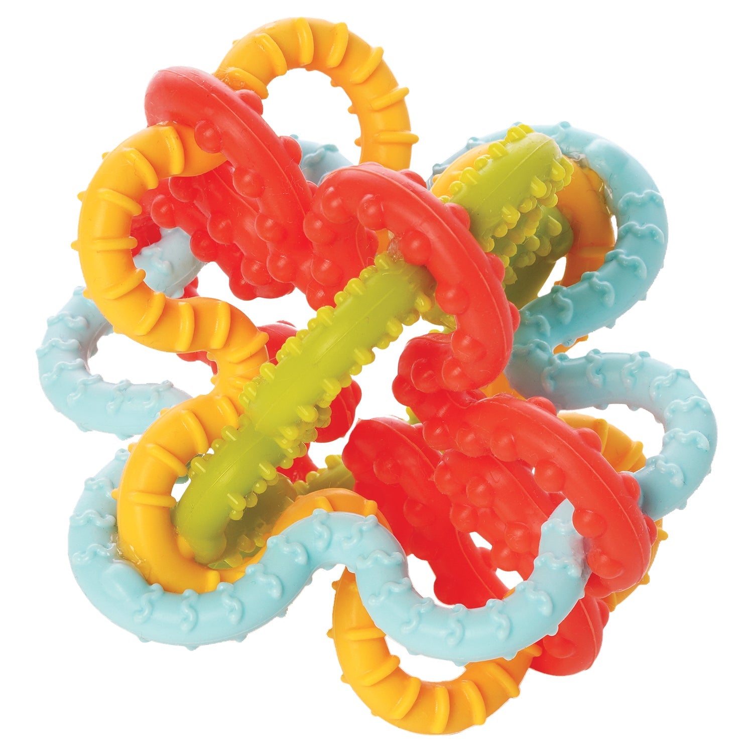 Squiggle Loops silicone sensory toy