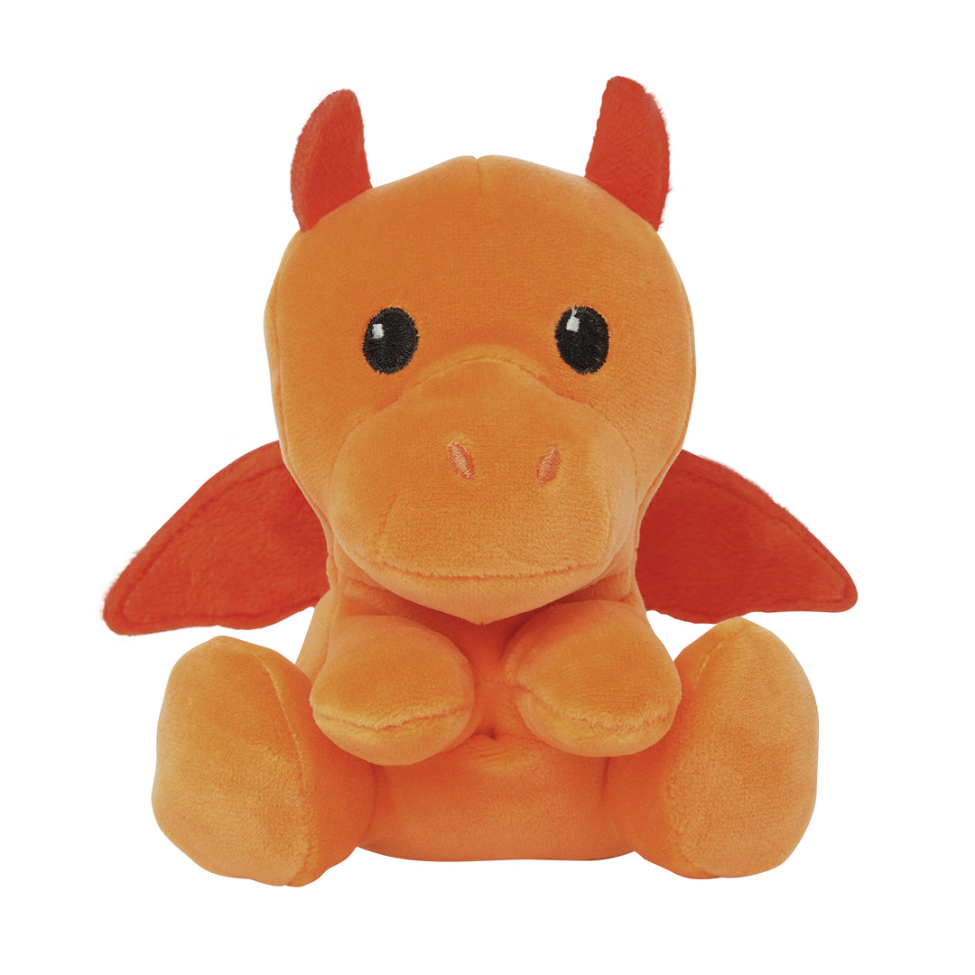 orange baby dragon plush