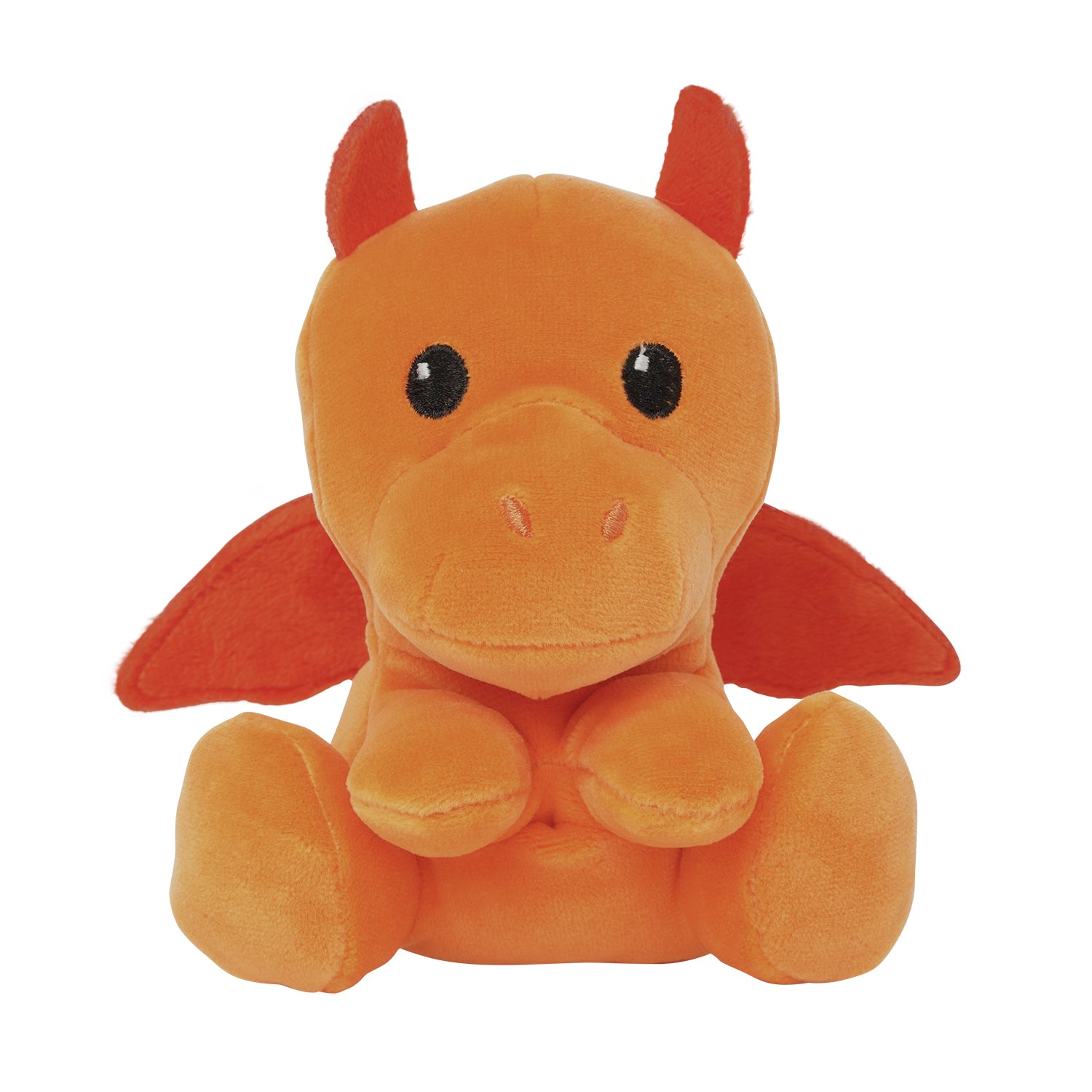 orange baby dragon plush