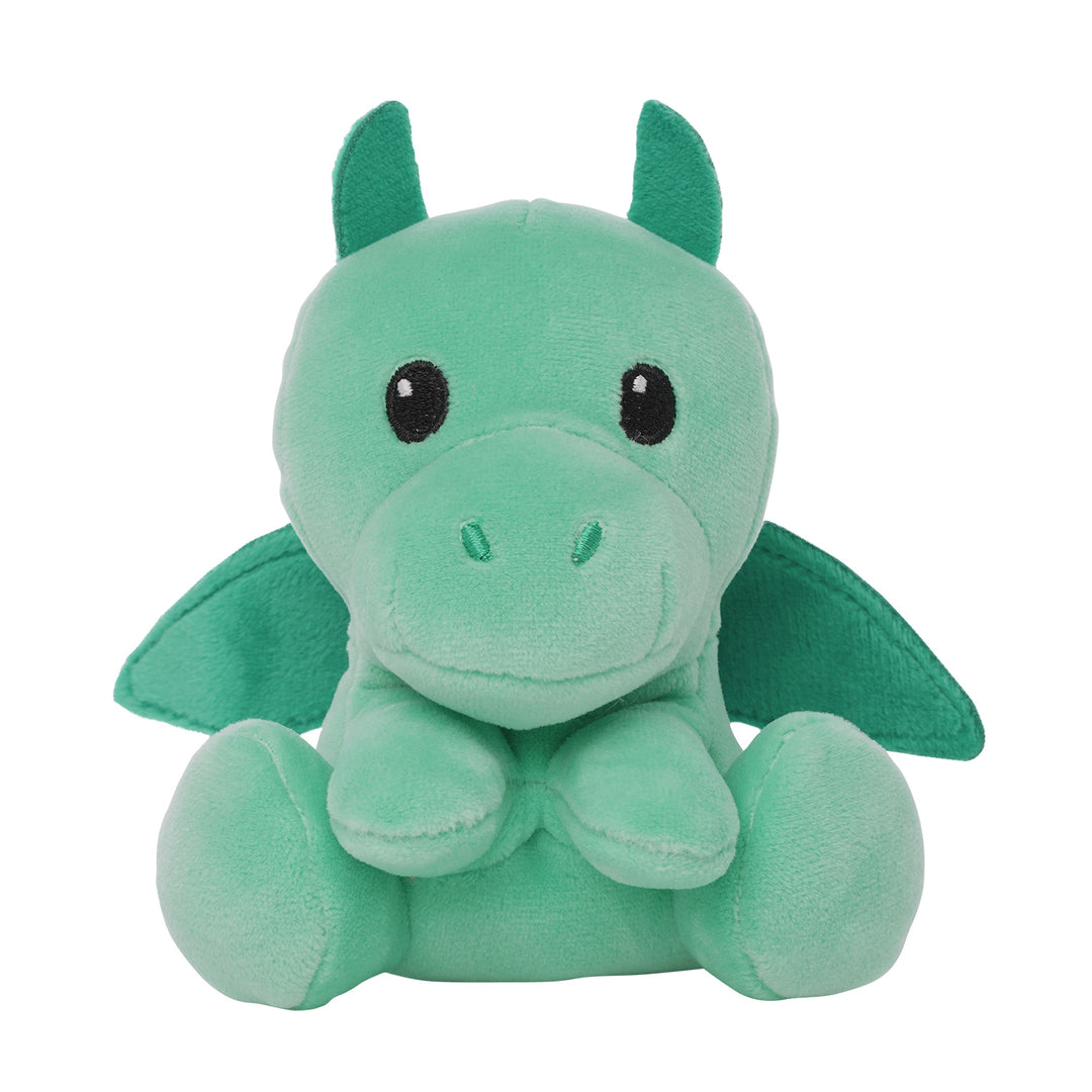 robins egg blue green baby dragon plush