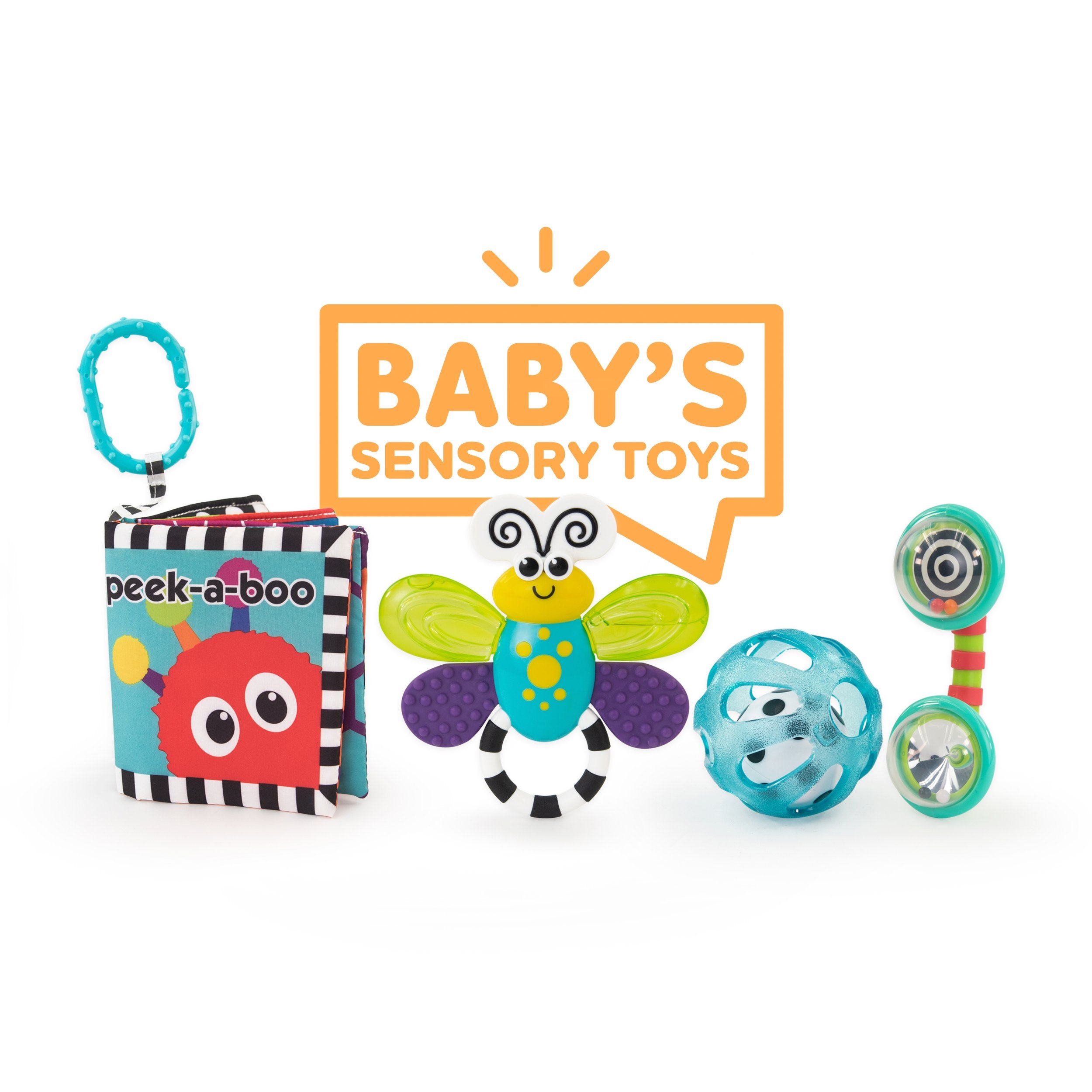 Sassy Baby's Sensory Toys Gift Box – Manhattan Toy