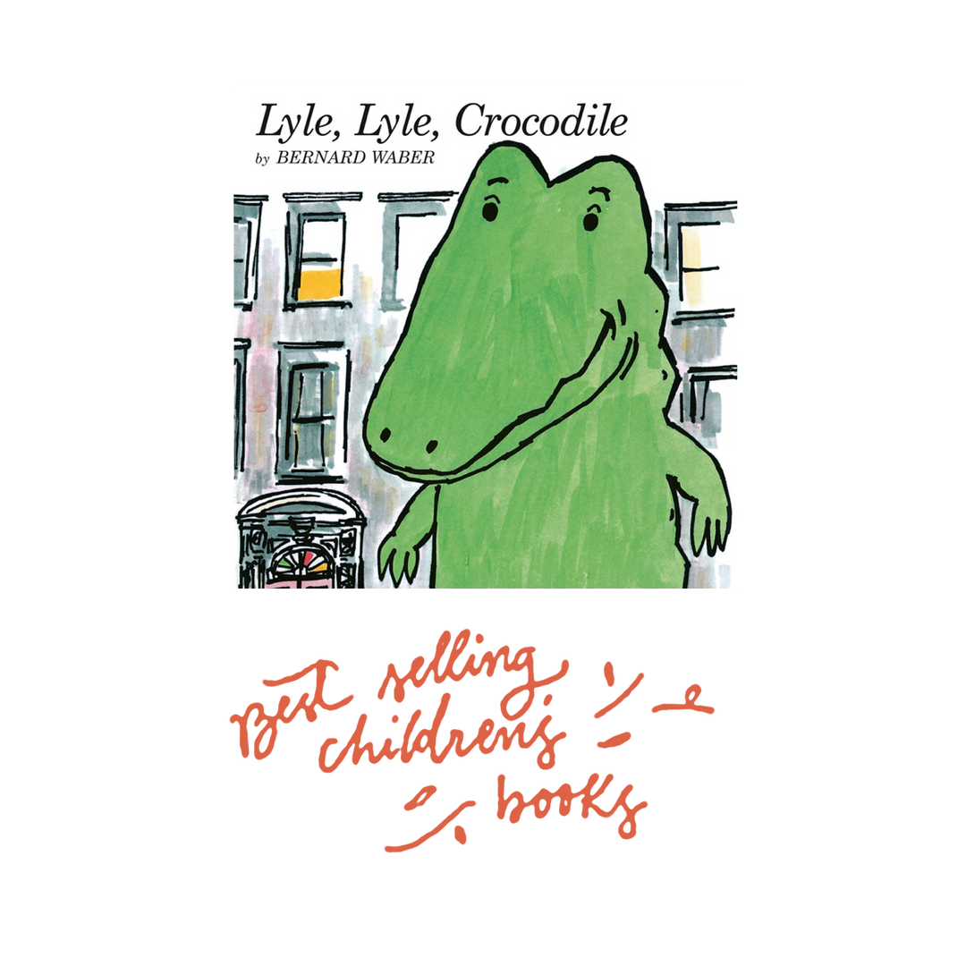 Cover of the best selling children's books Lyle, Lyle, Crocodile.