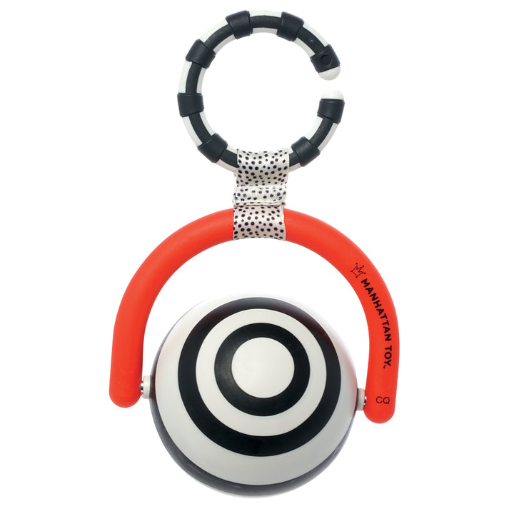Wimmer Bullseye Ball infant rattle toy