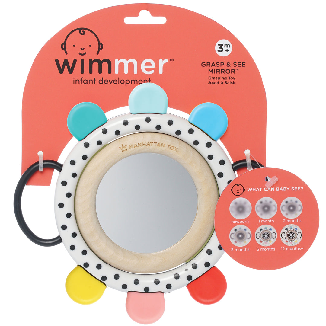 Wimmer Grasp & See Mirror infant grasping toy