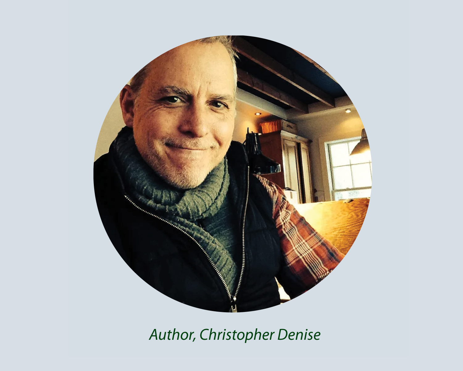 Christopher Denise, author of the Knight Owl Book.