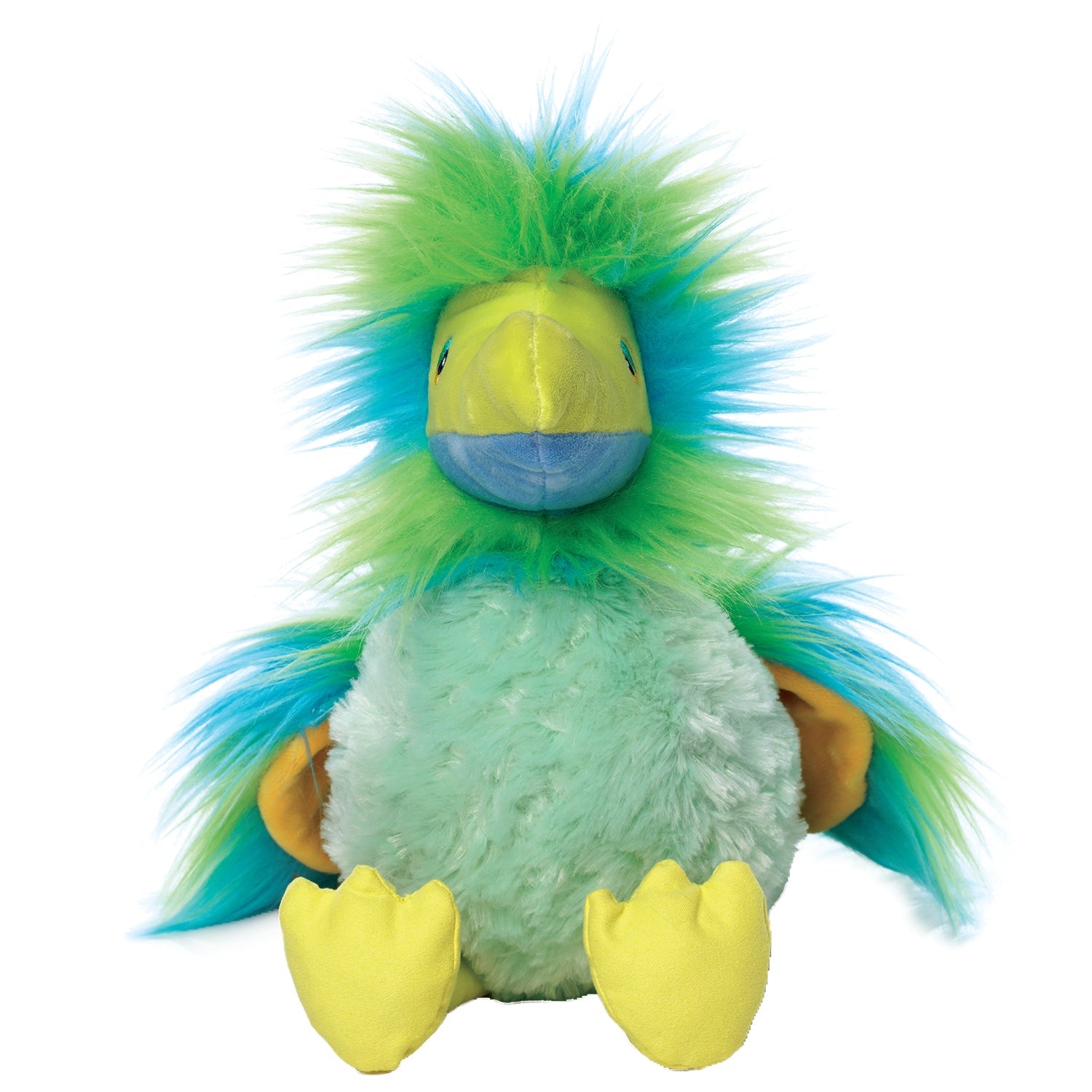 Silly Birds Pistachio colorful stuffed animal plush toy