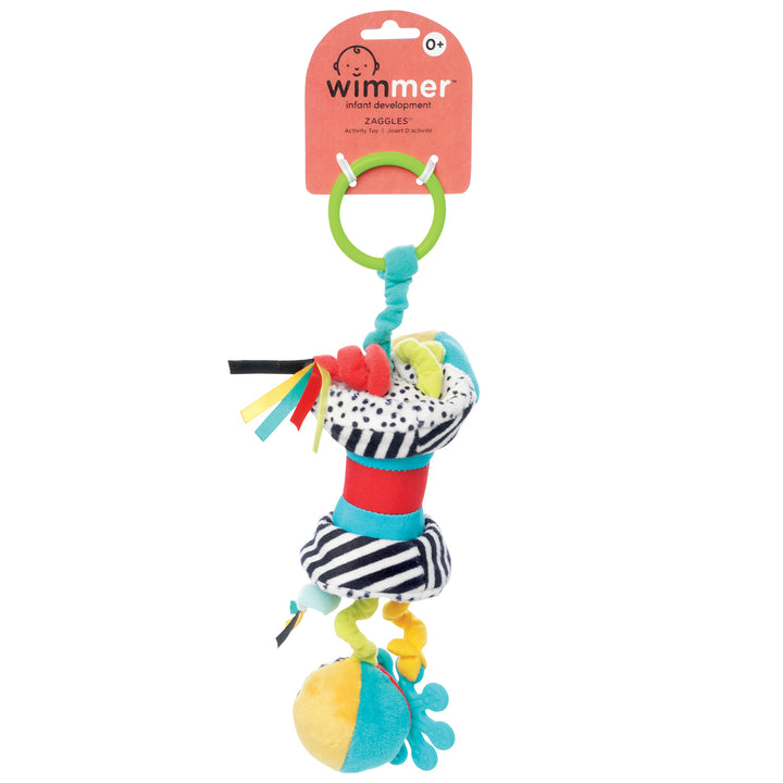 Wimmer Zaggles soft infant activity toy