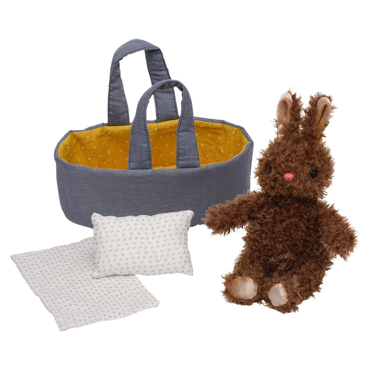 Moppettes Beau Bunny - Stuffed Animal - Manhattan Toy