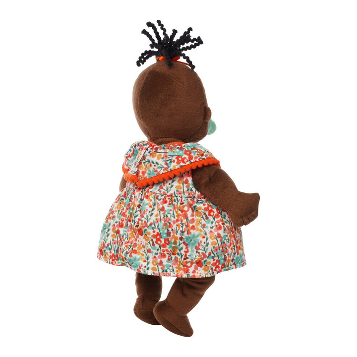 Baby Stella Brown with Black Wavy Hair, Exclusive Outfit, Packaged in a Beautifu Box, Perfect For Gifting