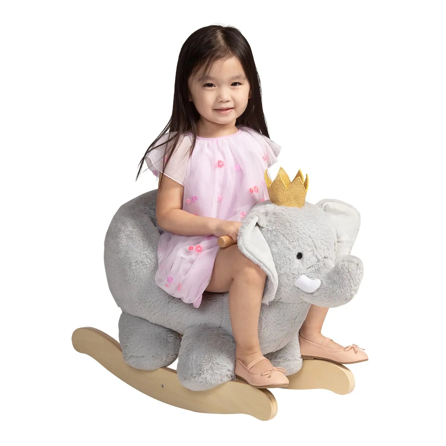 Elephant Plush Rocker - Stuffed Animal - Manhattan Toy