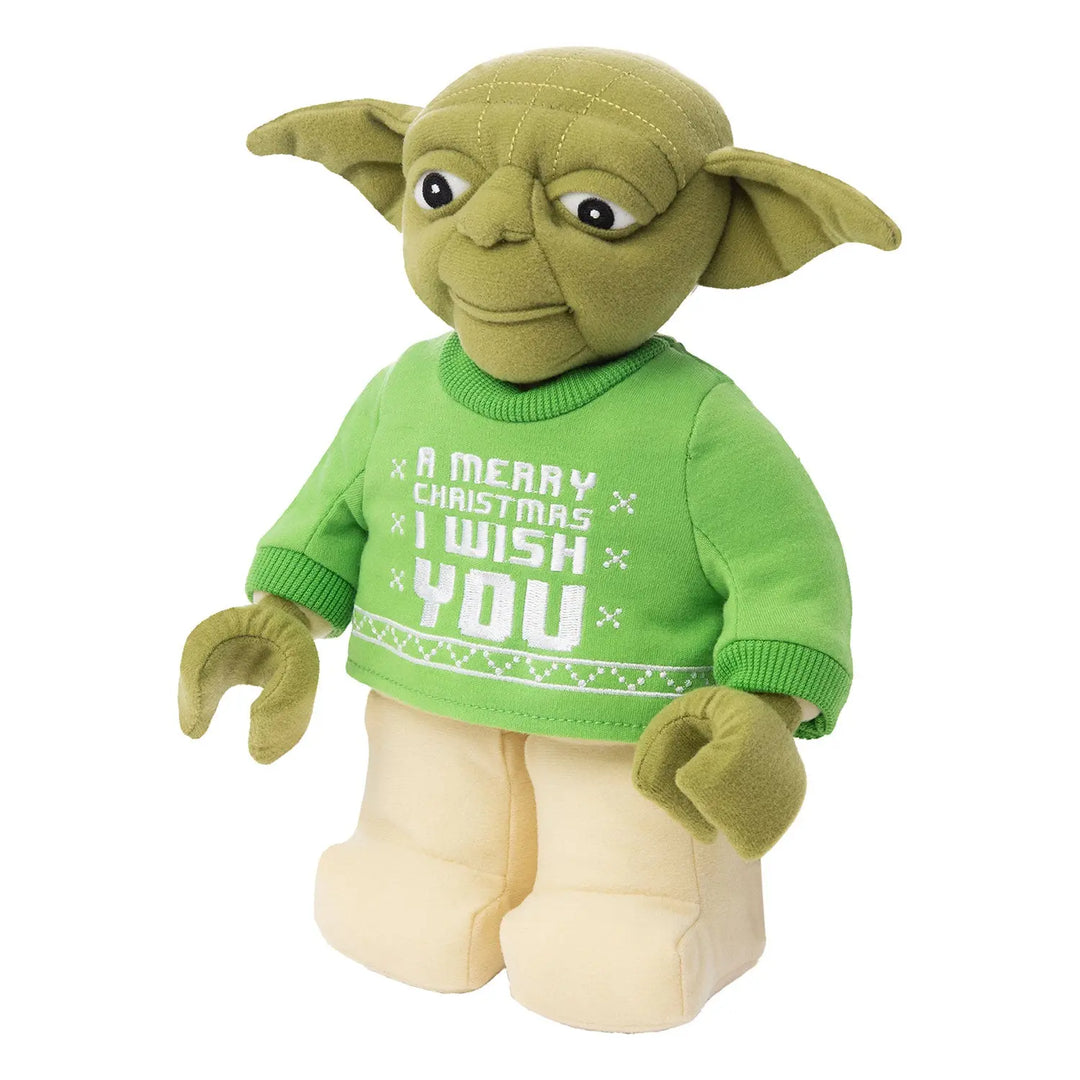 LEGO Star Wars Yoda Holiday Plush Minifigure - Stuffed Animal - Manhattan Toy