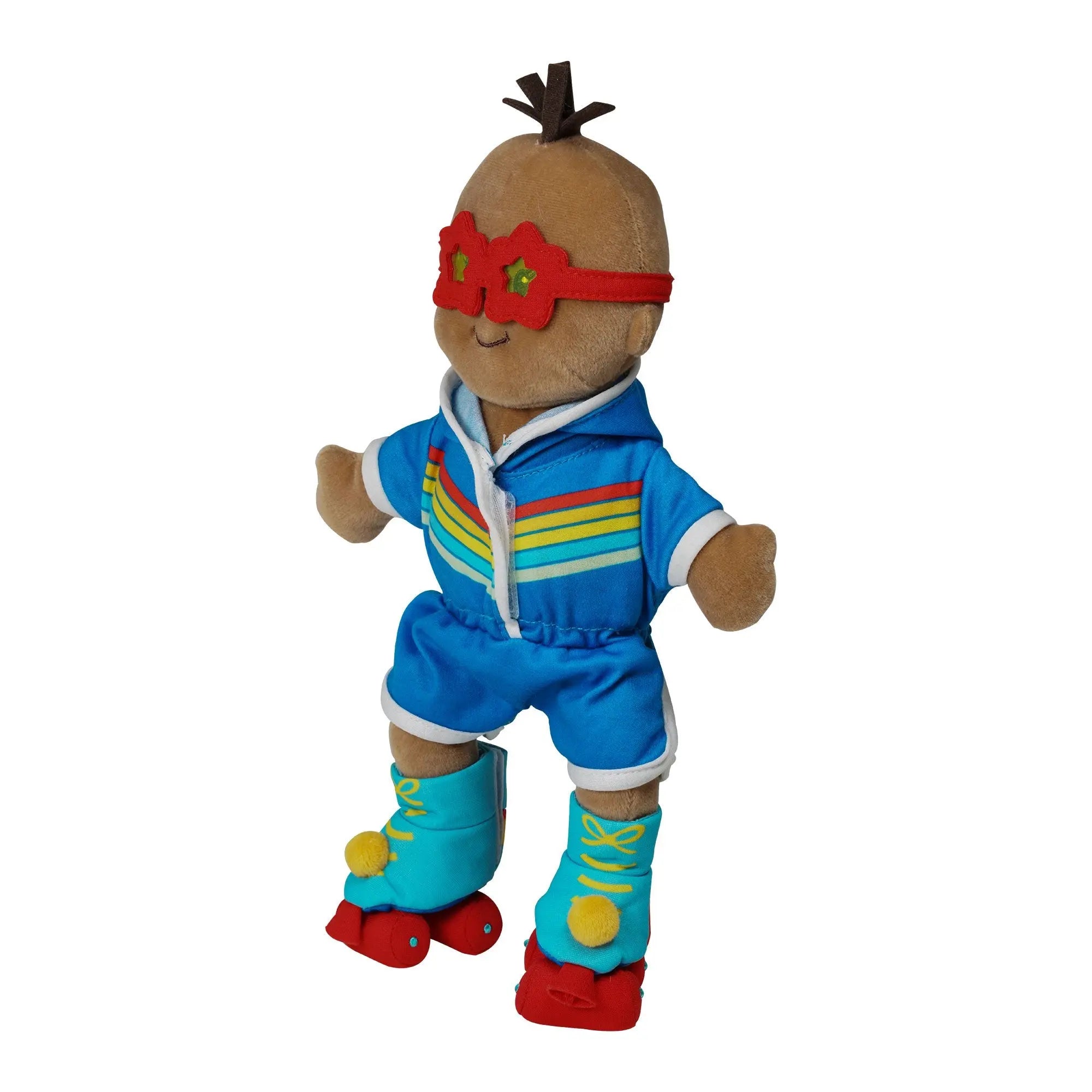 Wee Baby Stella beige doll Rainbow Roller - Baby Doll - Manhattan Toy