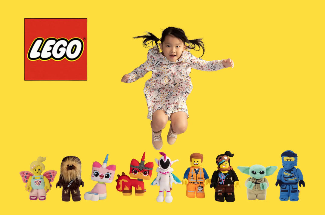 Around the World with LEGO® Minifigure Plush