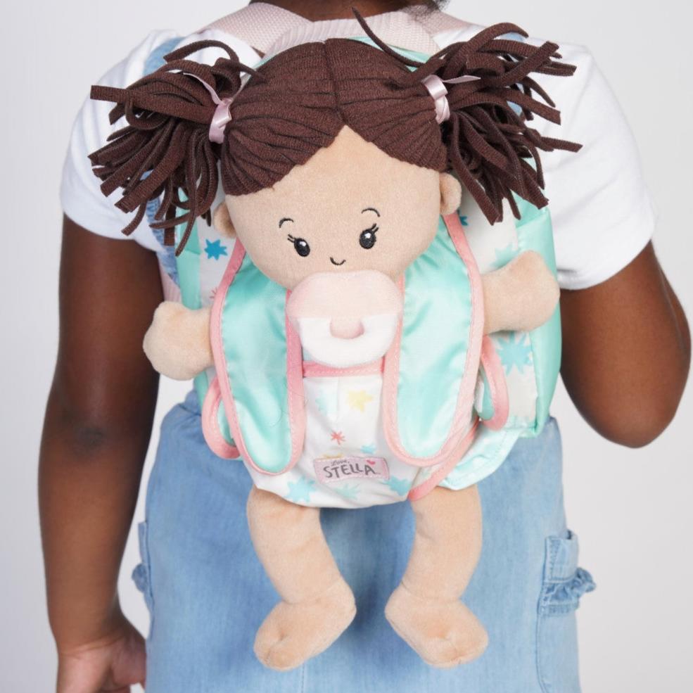 Love stella backpack carrier with zippered pouch and carrying