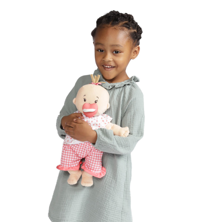 Baby Stella Peach Doll with Light Brown Hair - Baby Doll - Manhattan Toy