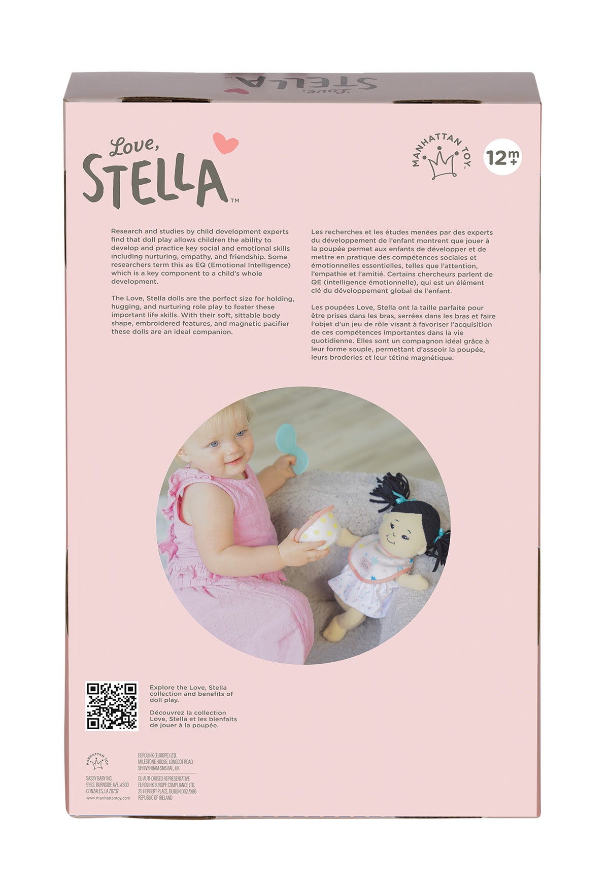 Love Stella soft baby boy doll just like baby stella and wee