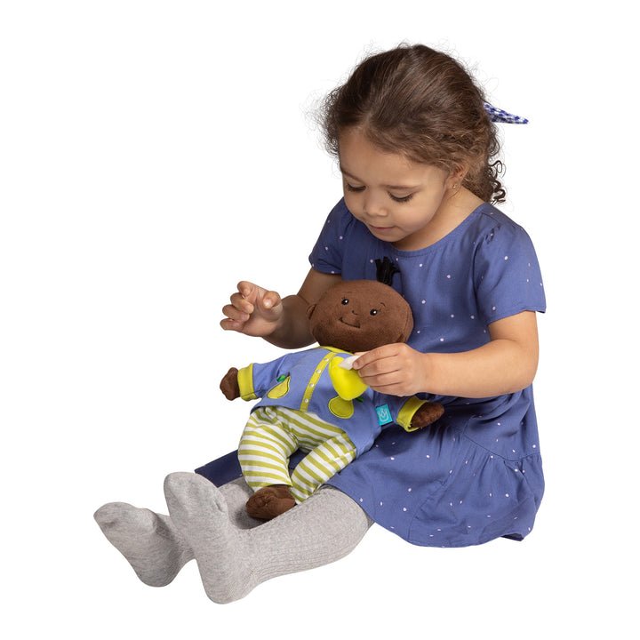 Baby Stella Brown Doll with Black Hair - Baby Stella - Manhattan Toy