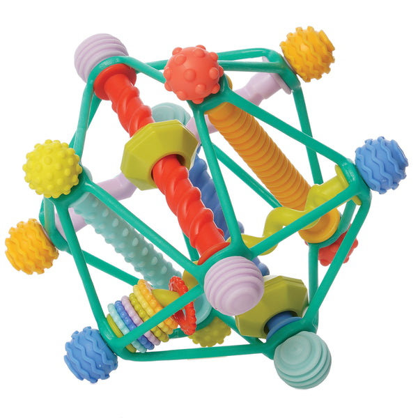 Whirzle infant grasping rattle toy – Manhattan Toy