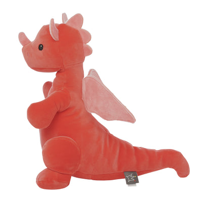 red dragon plush side profile