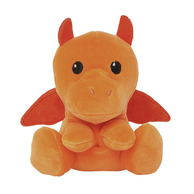orange baby dragon plush