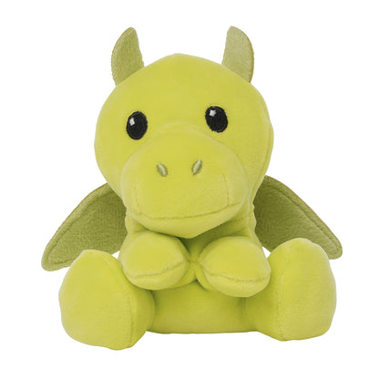 lime green baby dragon plush