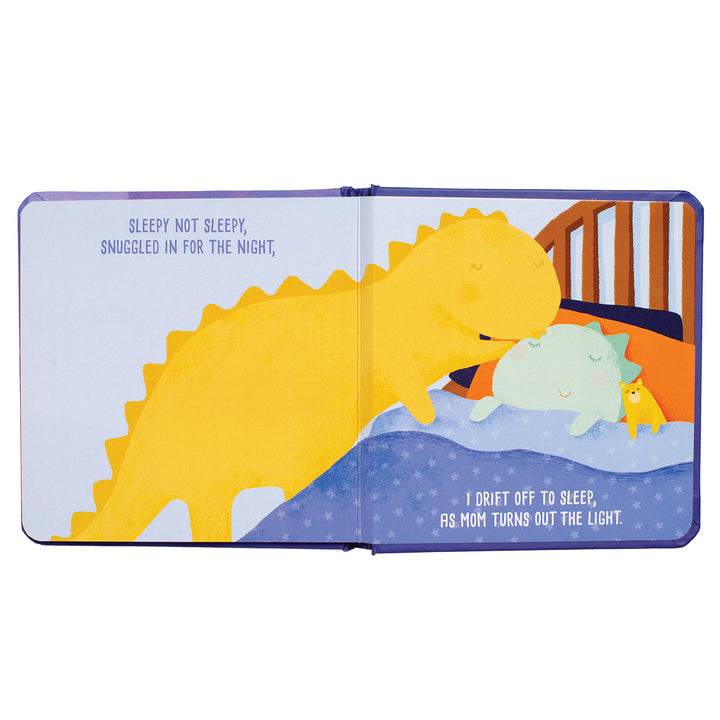 Sleepy Not Sleepy - A Tiny Dino's Bedtime Adventure Board Book