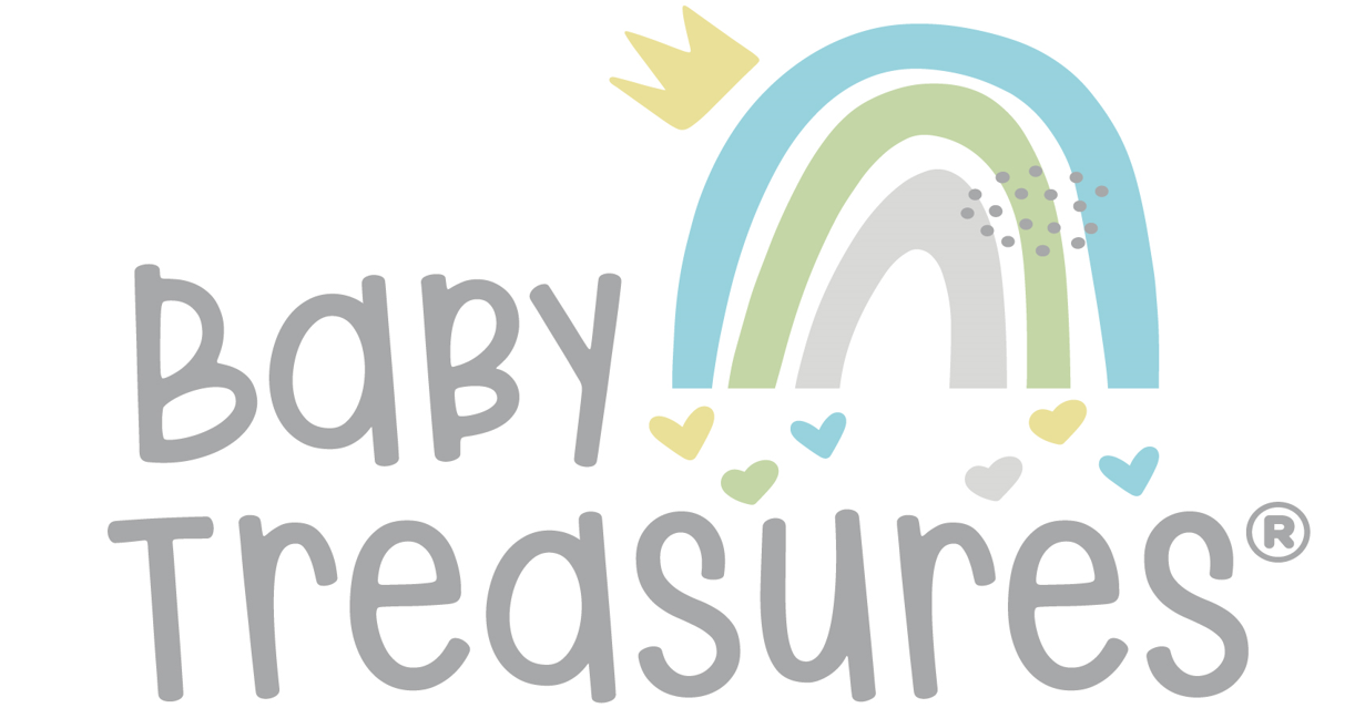 Baby Treasures® Baby Hooded Towel Set - Pink Trim 2 pack