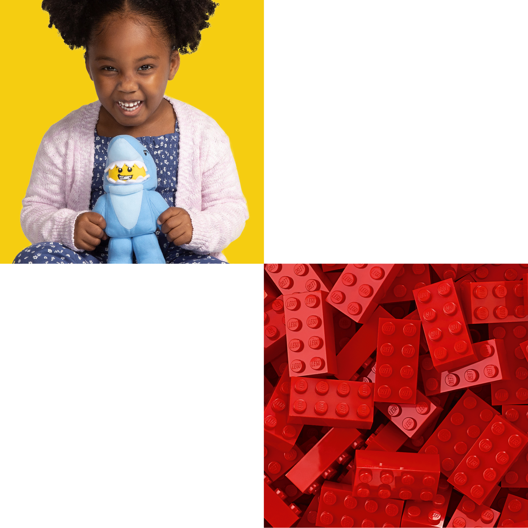 Lego Iconic Unicorn Plush Minifigure - Manhattan Toy 