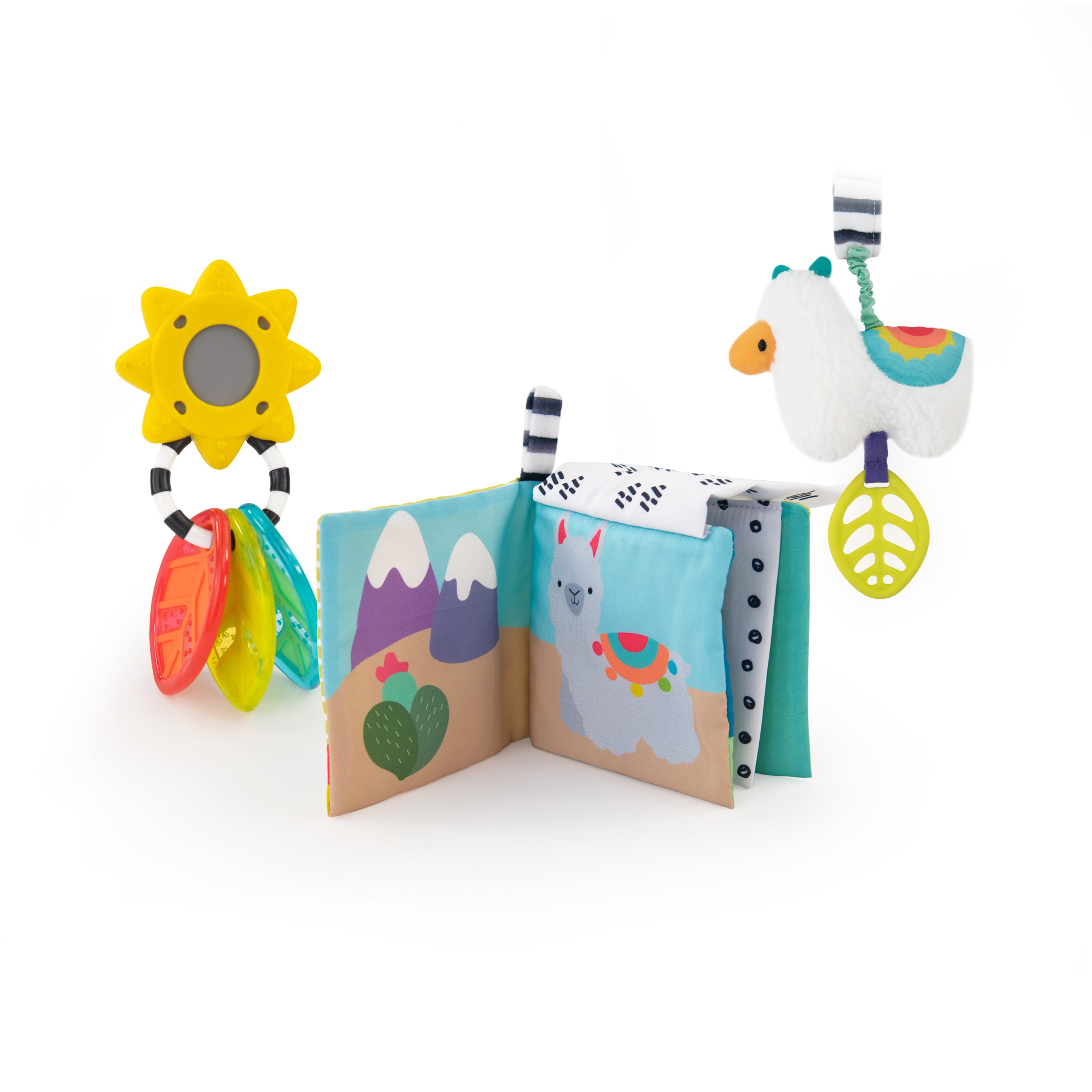 Sassy Learning Llamas Newborn Gift Set – Manhattan Toy