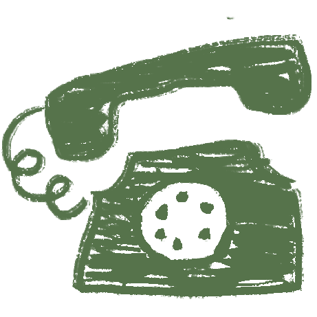animated old style corded telephone ringing off the hook
