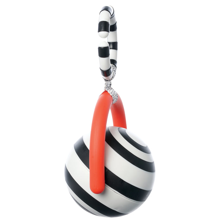 Wimmer Bullseye Ball infant rattle toy
