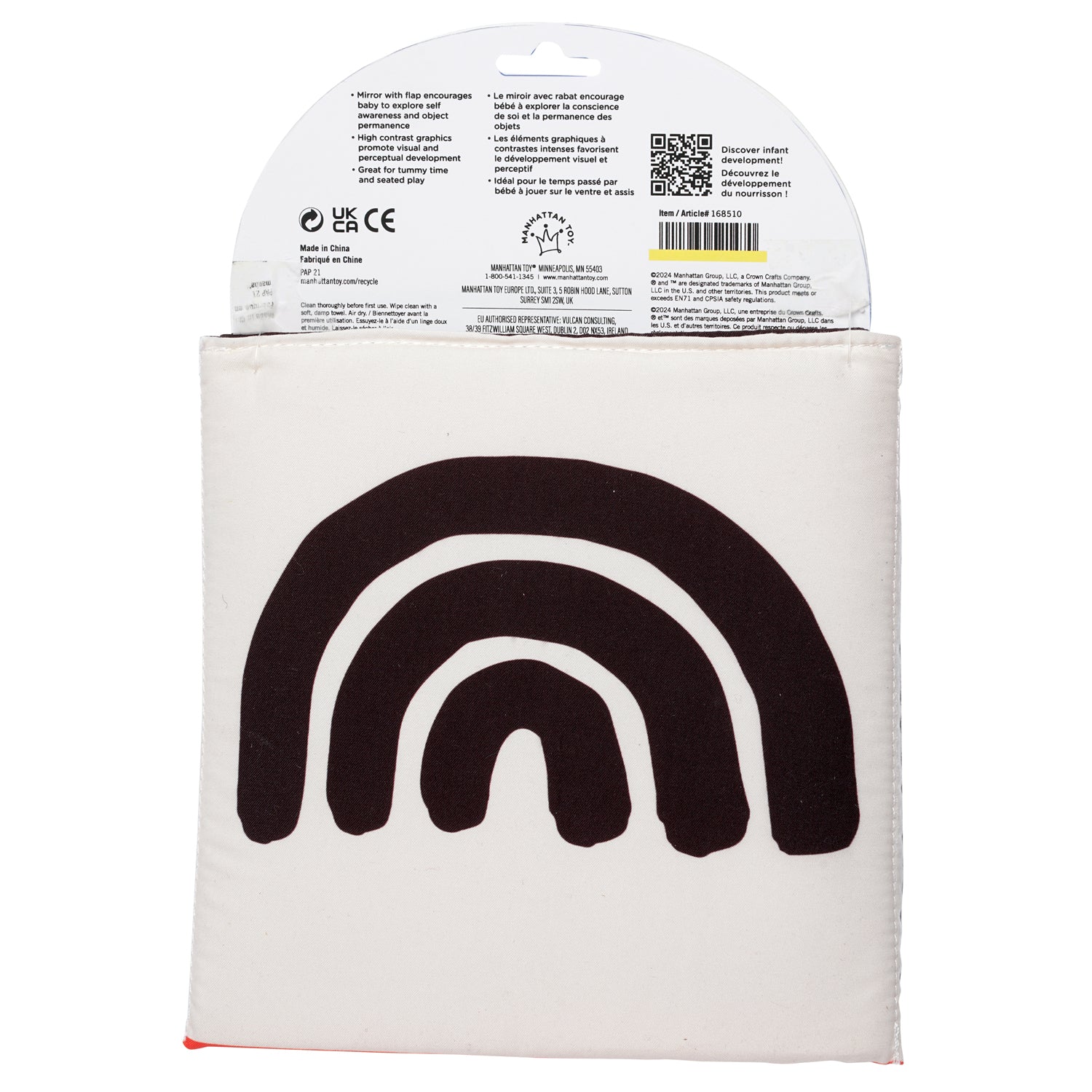 Wimmer Peek & Go Mirror soft foldable mirror toy