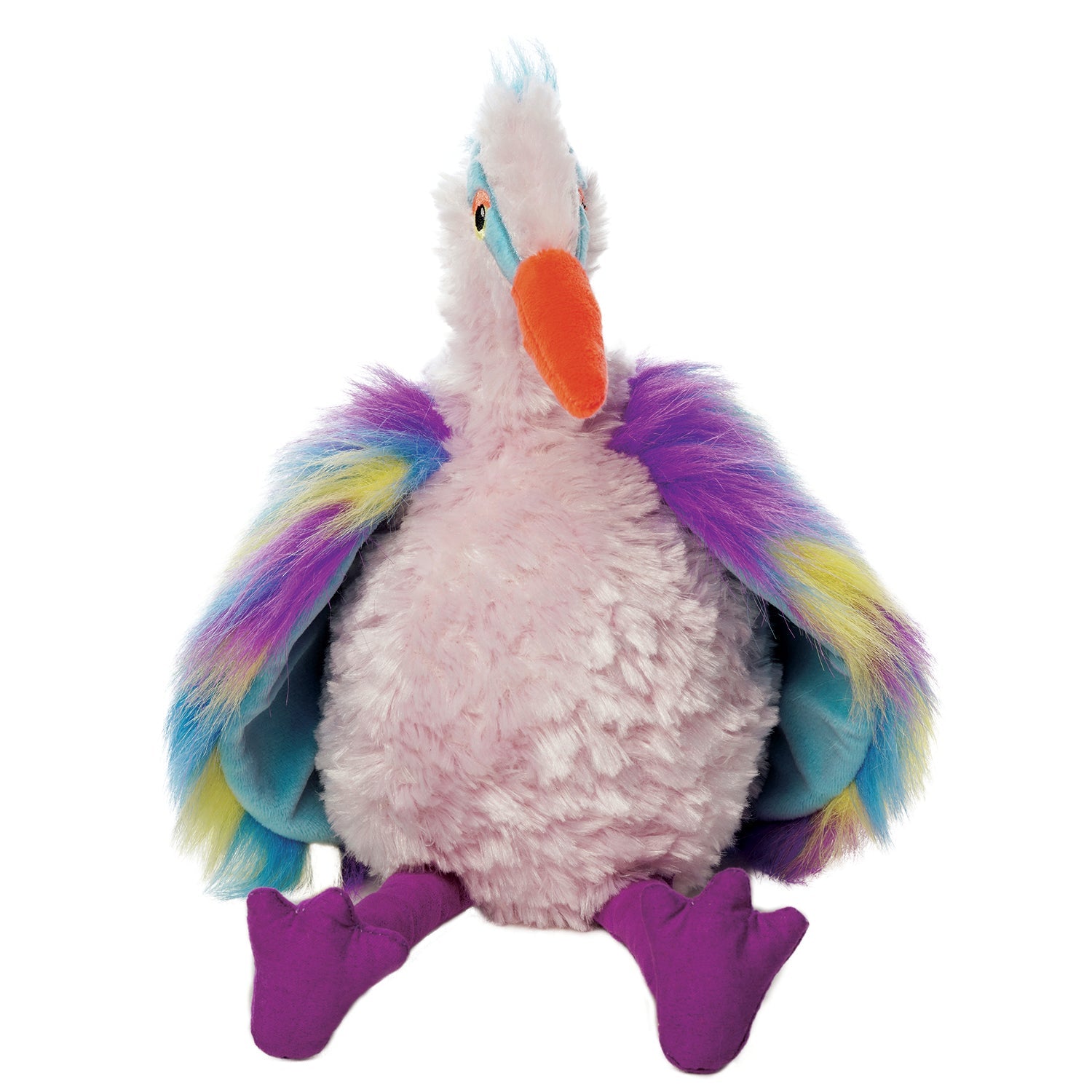 Silly Birds Laverne colorful stuffed animal plush toy