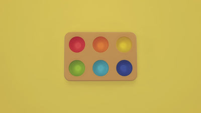 colorful mushroom toy