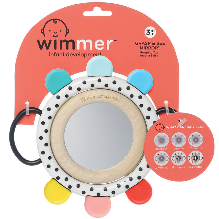 Wimmer Grasp & See Mirror infant grasping toy 