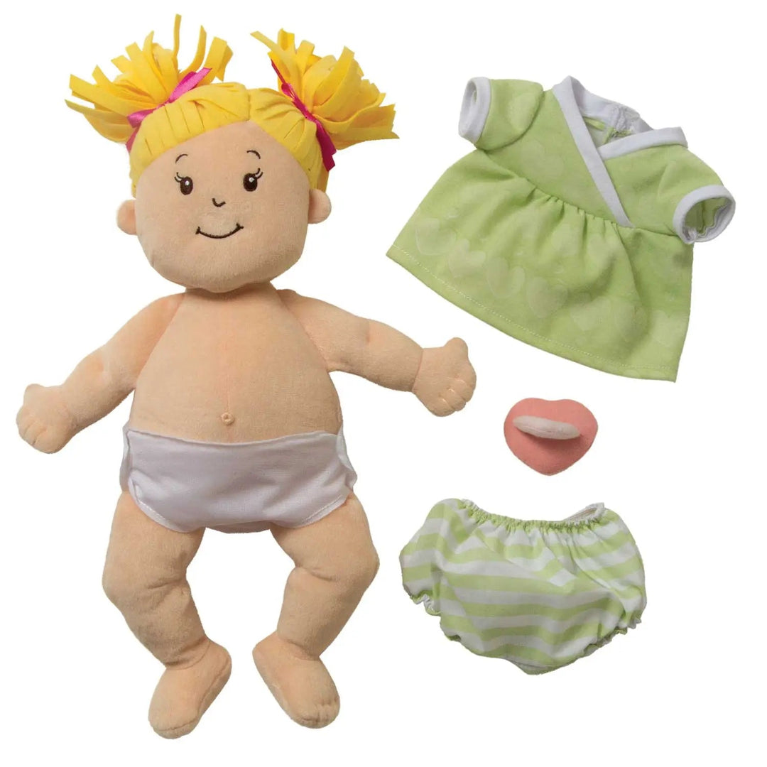 Baby Stella Peach Doll with Blonde Hair - Baby Stella - Manhattan Toy