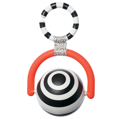 Wimmer Bullseye Ball infant rattle toy