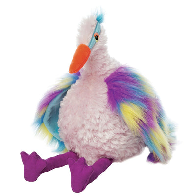 Silly Birds Laverne colorful stuffed animal plush toy