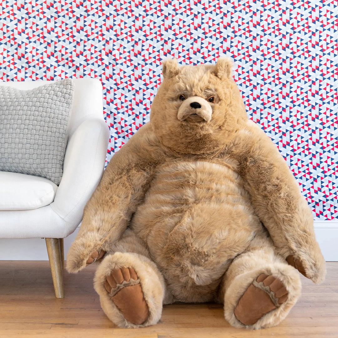 Kodiak Bear 40" Brown Stuffed Animal - Stuffed Animal - Manhattan Toy