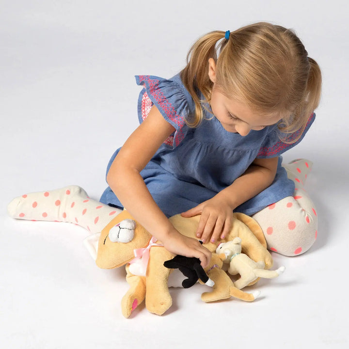 Nursing Nina Cat - Stuffed Animal - Manhattan Toy