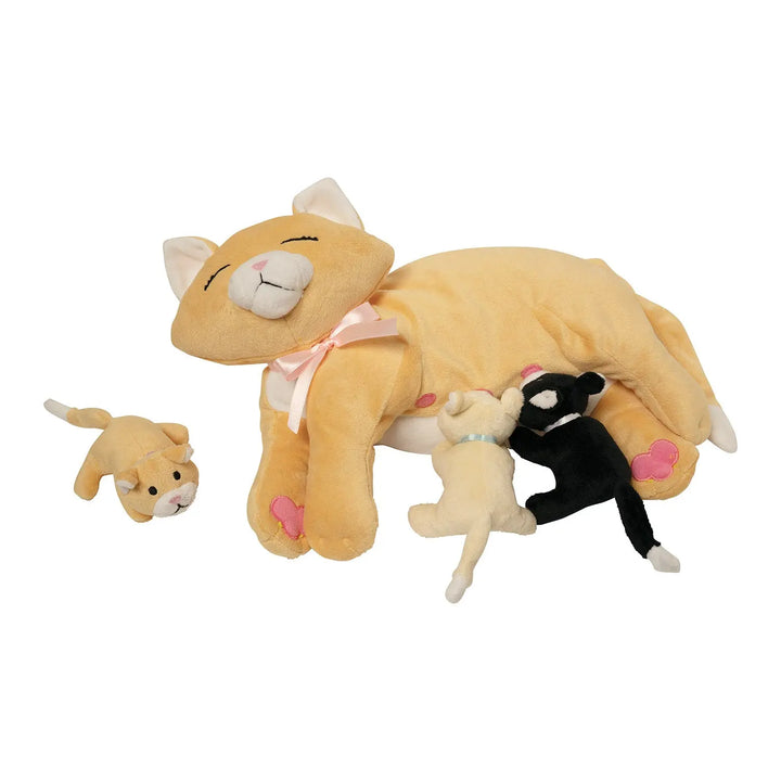 Nursing Nina Cat - Stuffed Animal - Manhattan Toy