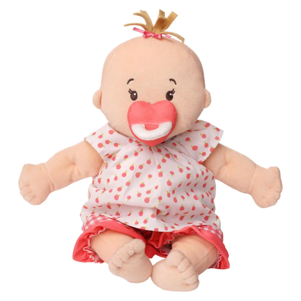 Baby Stella Peach Doll with Light Brown Hair - Baby Doll - Manhattan Toy