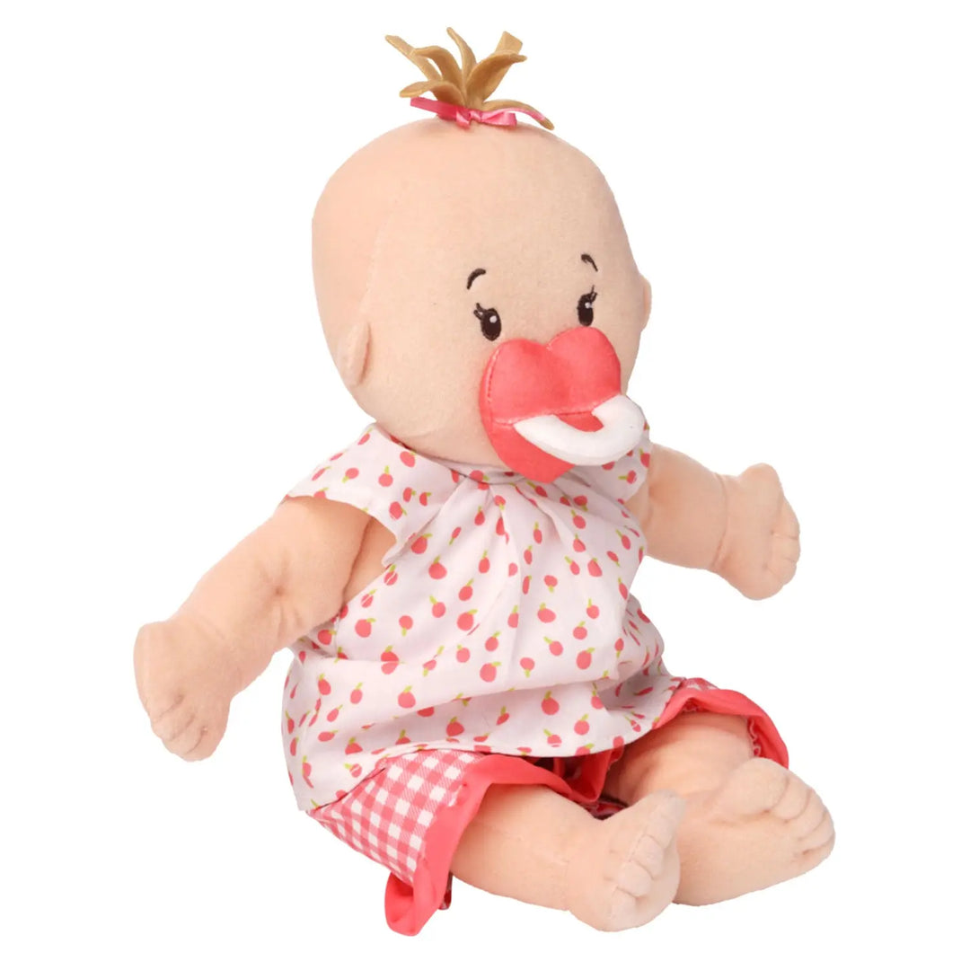 Baby Stella Peach Doll with Light Brown Hair - Baby Doll - Manhattan Toy