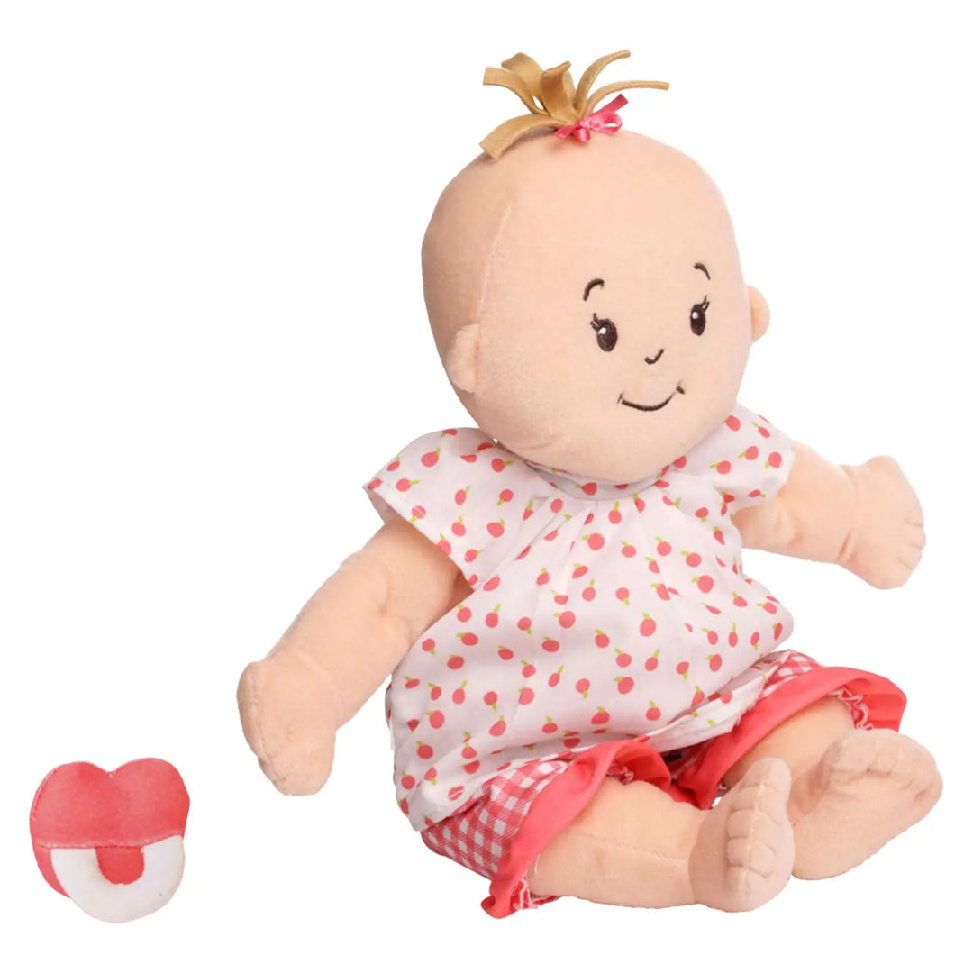 Baby Stella Peach Doll with Light Brown Hair - Baby Doll - Manhattan Toy