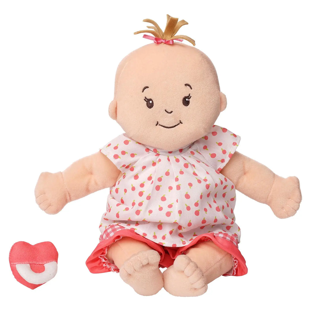 Baby Stella Peach Doll with Light Brown Hair - Baby Doll - Manhattan Toy