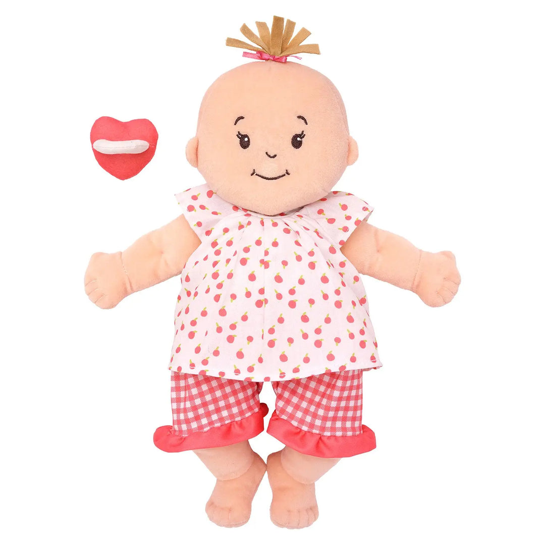 Baby Stella Peach Doll with Light Brown Hair - Baby Doll - Manhattan Toy