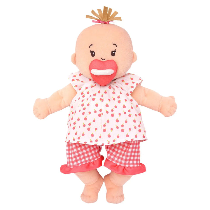 Baby Stella Peach Doll with Light Brown Hair - Baby Doll - Manhattan Toy