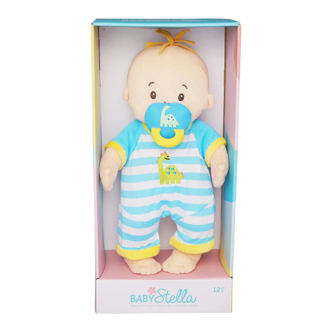 Baby Stella Peach Fella Doll with Blonde Hair - Baby Stella - Manhattan Toy